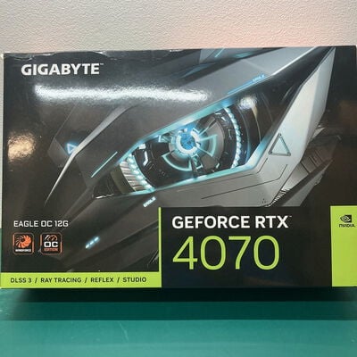 【浦添城間店(沖縄)】中古  GIGABYTE GV-N4070EAGLE OC-12GD (RTX4070 12GB) 157136 