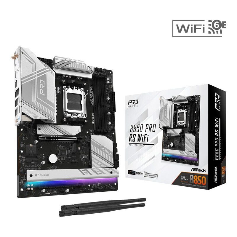 ASRock B850 Pro RS WiFi (B850 AM5 ATX) | パソコン通販の ASRock B850 Pro RS WiFi (B850 AM5 ATX) | パソコン通販の