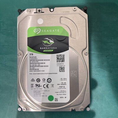【浦添城間店(沖縄)】中古  Seagate ST3000DM007（3.5インチ HDD 3TB SATA） 3480040313 