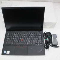 中古  Lenovo ThinkPad X1 Carbon 20KGCTO1WW(Intel Core i5 8250U/8GB/SSD128GB/なし/オンボード/14/2560x1440/Wi-Fi/W11H64 MAR) 185898 