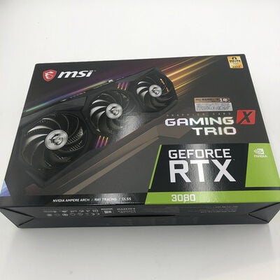 【盛岡都南店】中古  MSI GeForce RTX 3080 GAMING X TRIO 10G (RTX3080 10G) 143511 