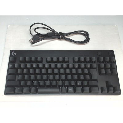 【前橋ｲﾝﾀｰｱｶﾏﾙ店】中古  Logicool G-PKB-002LN (有線 ｹﾞｰﾐﾝｸﾞｷｰﾎﾞｰﾄﾞ)　 4540002004 