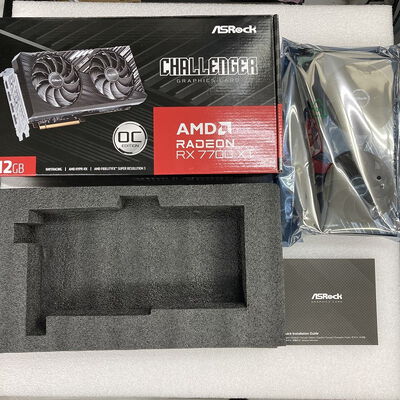 【京都店】中古  ASRock RX7700XT CL 12GO(RX7700XT Challenger OC) 3180006036 