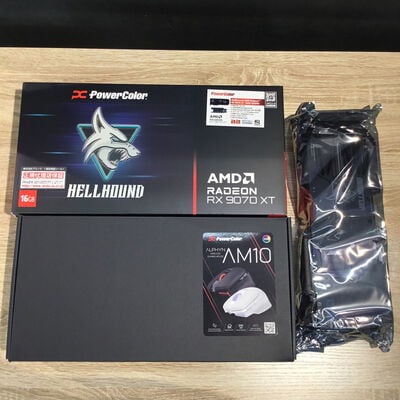 【松山環状枝松店】中古  PowerColor RX9070XT 16G-L/OC (RX9070XT 16G) 4560001671 