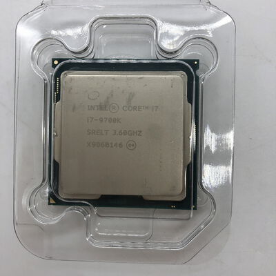 【宇都宮鶴田店】中古  INTEL Core i7 9700K (1151/3.60GHz/12M/C8/T8) 138481 