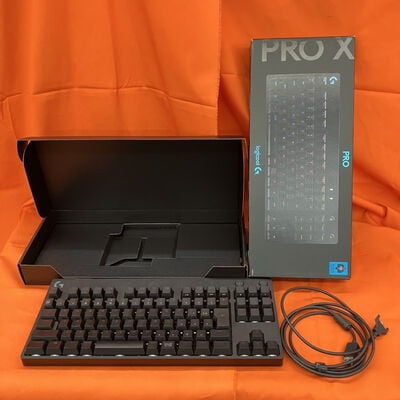 【なんば店】中古  Logicool G-PKB-002CK (有線 ｹﾞｰﾐﾝｸﾞｷｰﾎﾞｰﾄﾞ) 158801 
