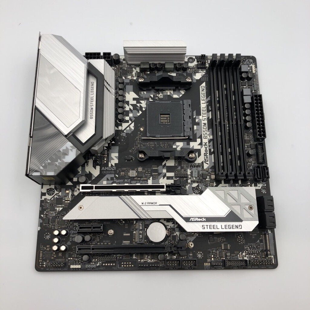 中古 ASRock B550M Steel Legend (B550 AM4 mATX DDR4) 142939