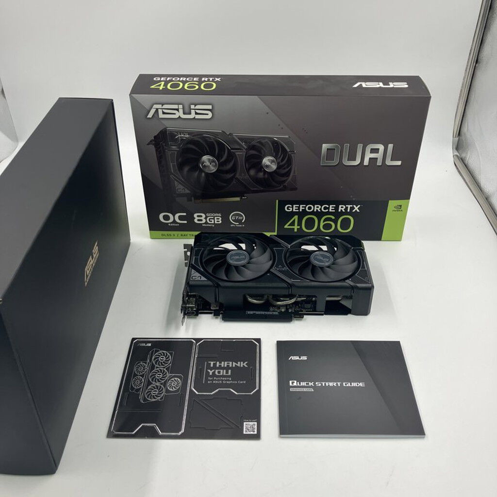 中古 ASUS DUAL-RTX4060-O8G (RTX4060 8GB) 158789 （369022