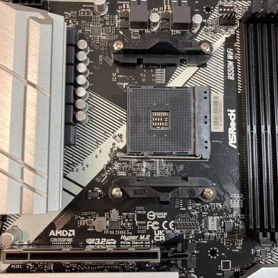 【大宮店】中古  ASRock B550M WiFi (B550 AM4 mATX DDR4) 1250007066 