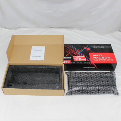 【通販センター】中古  SAPPHIRE AMD RADEON RX 7900 XTX 24GB GDDR6（RX7900XTX 24GB） 3480034458 