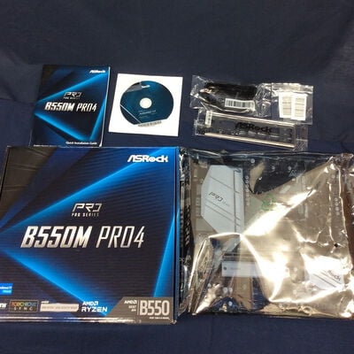 【川崎店】中古  ASRock B550M Pro4 (B550 AM4 mATX DDR4) 142938 