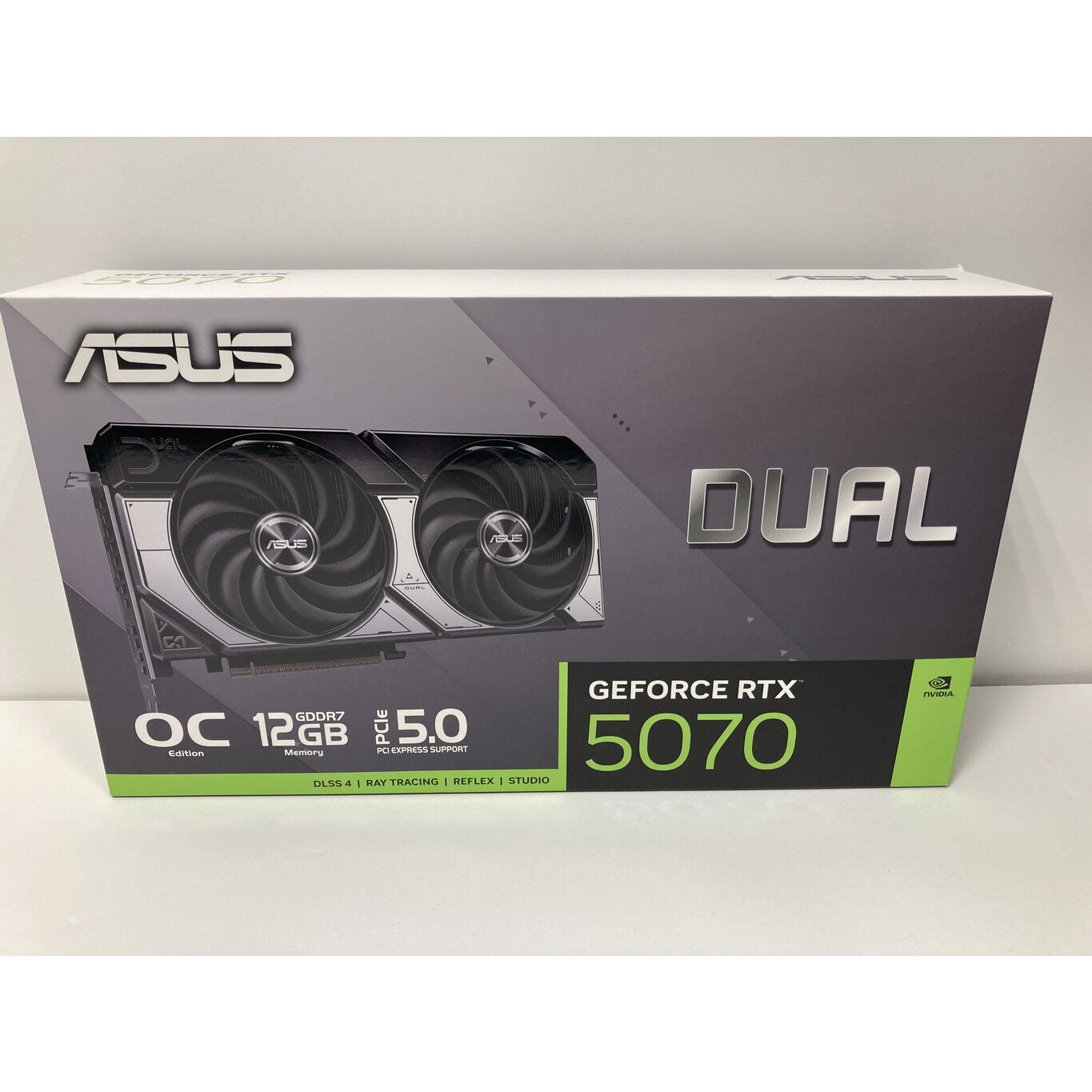 中古 ASUS DUAL-RTX5070-O12G (RTX5070 12G) 4760000884