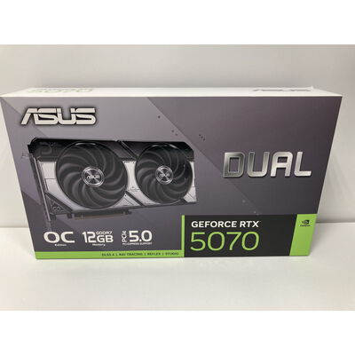 【富山本郷店】中古  ASUS DUAL-RTX5070-O12G (RTX5070 12G) 4760000884 