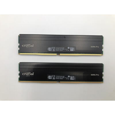 【水戸赤塚店】中古  crucial CP16G4DFRA32A 16GB 2枚組(合計32GB) PC4-25600/DDR4-3200 デスクトップ用 4680003668 