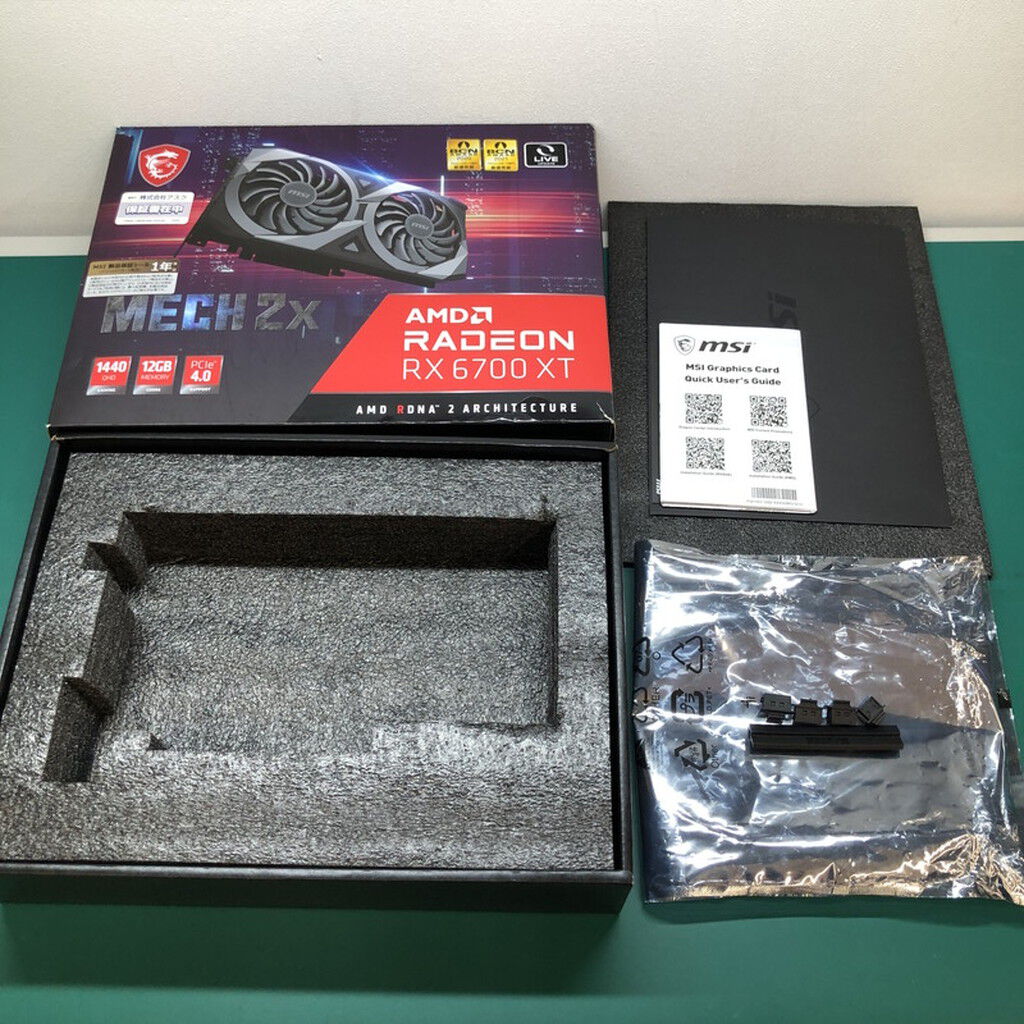 【中古】MSI RX6700XT MECH 2X 12G OC【良品】 中古】MSI Radeon RX 6700 XT MECH 2X 12G OC RX6700XT/12GB