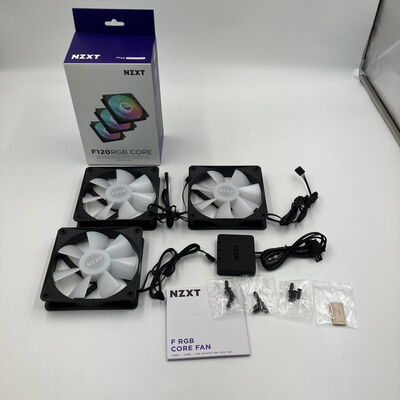 【なんば店】中古  NZXT RF-C12TF-B1(F120 RGB CORE 3pack BK) 3280024212 