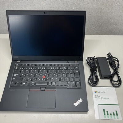 【町田店】中古  LENOVO ThinkPad X13 (AMD Ryzen 5 Pro 4650U 2.10GHz/32GB/SSD256GB/-/オンボード/13.3/1920x1080/Wi-Fi/WEBCAM/W11P/Microsoft Office Home and Business 2024) 184183 