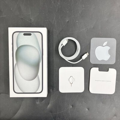 【大須店】中古  【国内版SIMフリー】Apple iPhone15 Plus 256GB ブラック MU0F3J/A 161146 