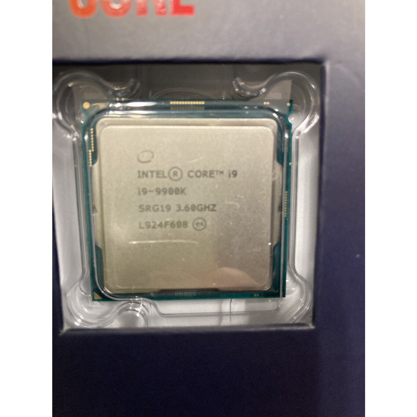 中古 INTEL Core i9 9900K (1151/3.60GHz/16M/C8/T16) 138482 （315098