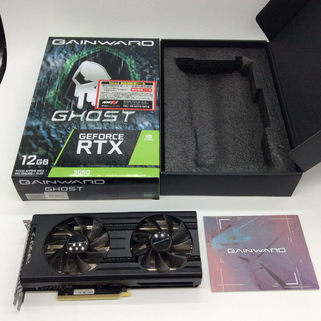 美品】Gainward RTX 3060 Ghost 12GB グラボ 【公式通販】