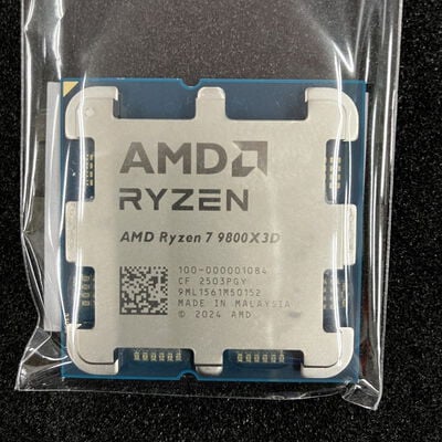 【大須店】中古  AMD Ryzen 7 9800X3D (AM5/4.7/104M/C8/T16/120W) 1460025260 