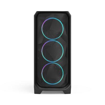 Fractal Design  Meshify 3 Black RGB TG Light Tint FD-C-MES3A-06 (E-ATX ガラス ブラック) 