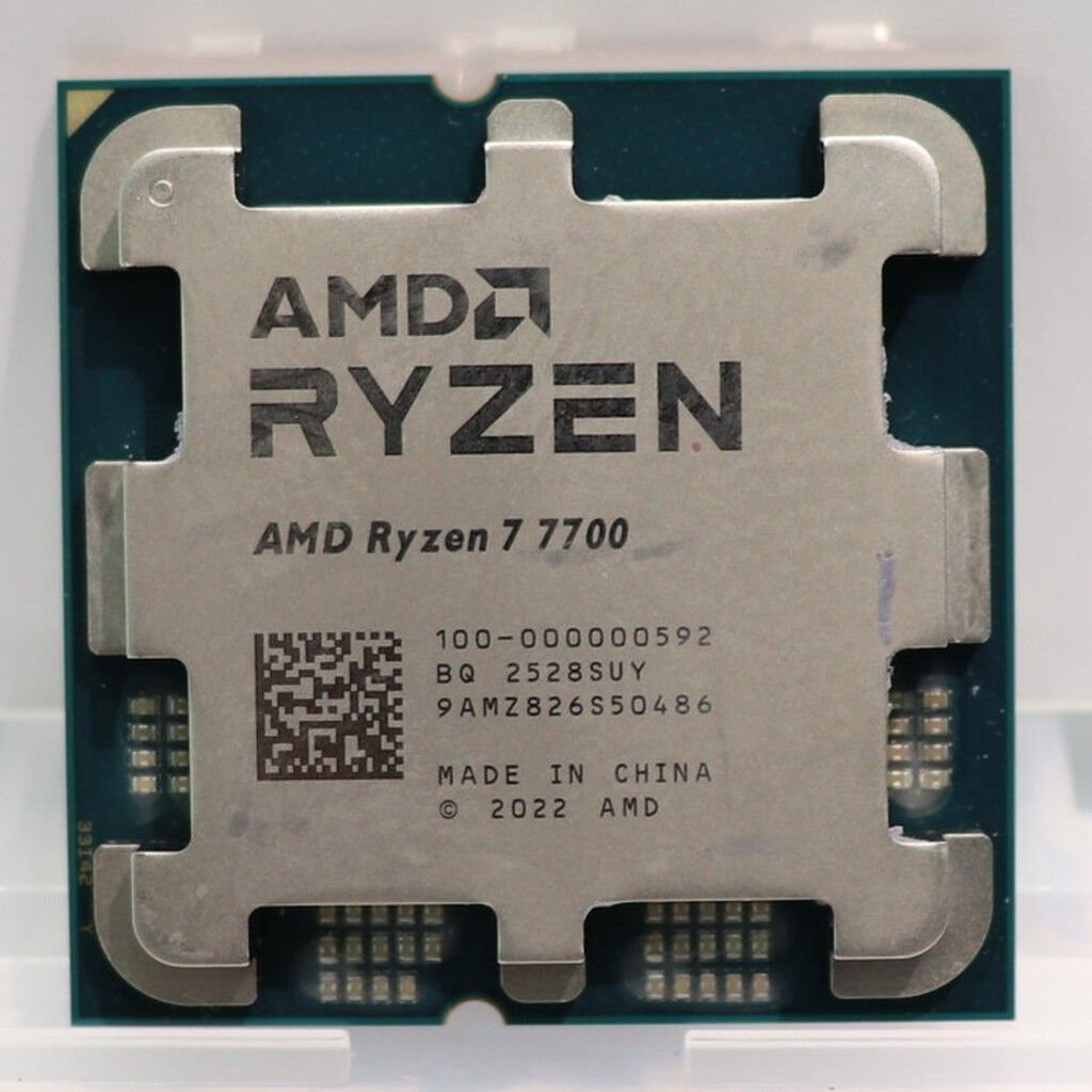中古 AMD Ryzen 7 7700 (AM5/3.8GHz/40M/C8/T16/65W) 1460024624