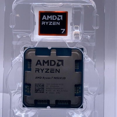 【佐賀南部バイパス店】中古  AMD Ryzen 7 9850X3D (AM5/4.7/104M/C8/T16/120W) 188690 