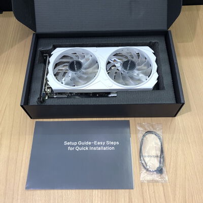 【甲府飯田店】中古  玄人志向 GK-RTX4060Ti-E8GB/WHITE/DF (RTX4060Ti 8GB) 158555 