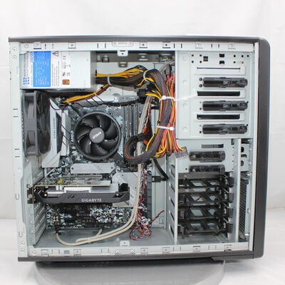 【通販センター】中古  TSUKUMO G-GEAR(AMD Ryzen 5 3600/16GB DDR4 (PC4)/SSD512GB/DVDマルチ/NVIDIA GeForce GTX 1650 4GB/W11H64 MAR) 192556 