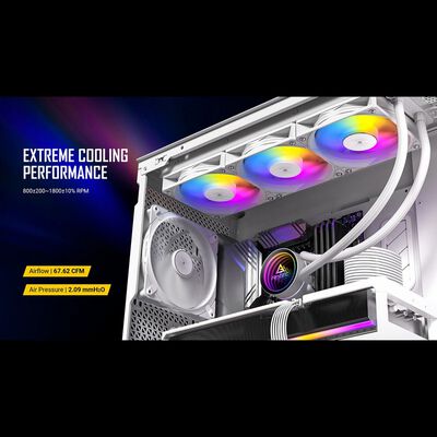 Antec  Luna 360 ARGB White (360mm ARGB ホワイト) 