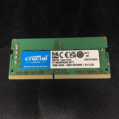 【横浜駅前店】中古  PC4-25600 16GB ノート用(DDR4-3200) 158772 