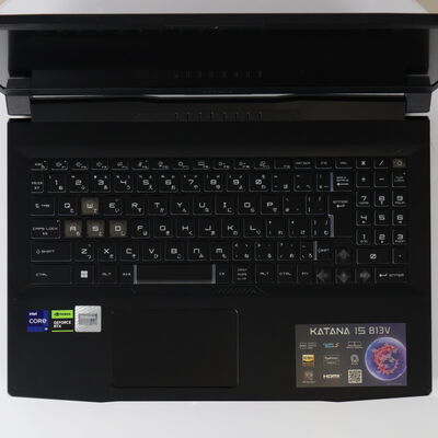【通販センター】中古  MSI Katana 15 B13V (Core i9-13900H/32GB/RTX 4070 Laptop GPU 8GB) 203012 