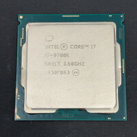 中古  INTEL Core i7 9700K (1151/3.60GHz/12M/C8/T8) 138481 
