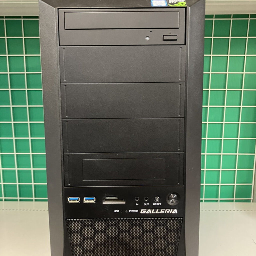 中古 GALLERIA デスクトップPC 1250007498 （376160） ｜ パソコン通販