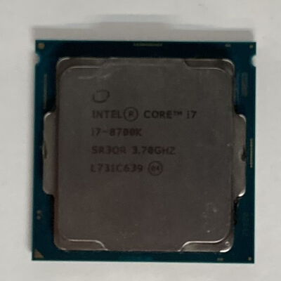 【八王子店】中古  INTEL Core i7 8700K (1151/3.70GHz/12M/C6/T12) 136197 