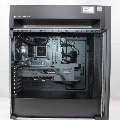【通販センター】中古  HP OMEN 45L GT22-0781jp(Intel Core i7 12700K/32GB DDR4 (PC4)/SSD500GB/なし/NVIDIA GeForce RTX 3080 Ti 12GB/W11H64 MAR) 194347 
