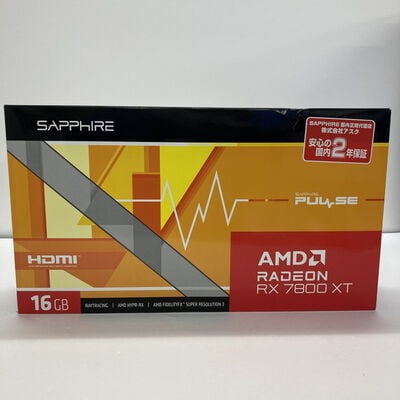 【神戸・三宮店】中古  SAPPHIRE 11330-02-20G PULSE RX7800XT GAMING (RX7800XT 16GB) 162728 