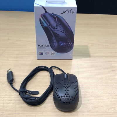 【甲府飯田店】中古  Xtrfy MZ1-RGB-BLACK-TP ｹﾞｰﾐﾝｸﾞﾏｳｽ (709004) 4720002490 