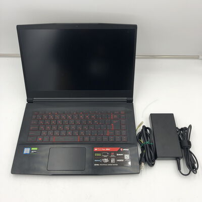 【福井日之出店】中古  MSI GF63 Thin 95C(i7-9750H/16GB/SSD256GB/HDD1TB/GTX1650/W11H) 5200000833 