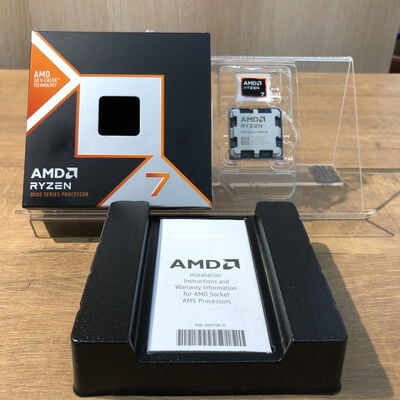 【姫路店】中古  AMD Ryzen 7 9800X3D (AM5/4.7/104M/C8/T16/120W) 172566 