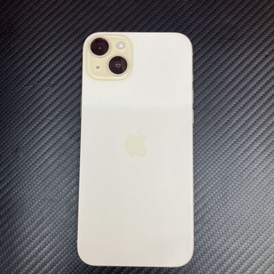 【富士青葉店】中古  【SoftBank版SIMフリー】Apple iPhone15 Plus 128GB イエロー MU0A3J/A 161133 