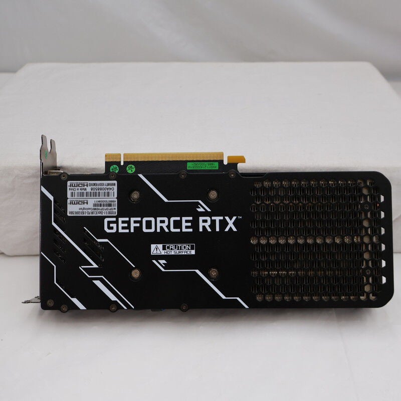 中古 玄人志向 GALAKURO GAMING GG-RTX3060Ti-E8GB/DF/LHR (RTX3060Ti