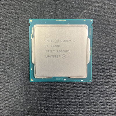 【大宮店】中古  INTEL Core i7 9700K (1151/3.60GHz/12M/C8/T8) 138481 