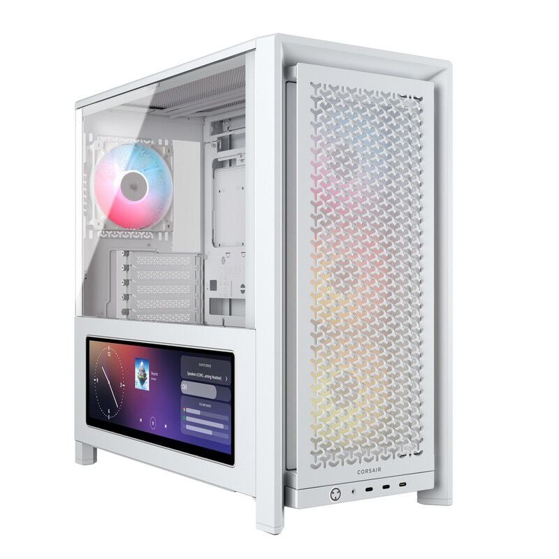Corsair FRAME 4000D RS ARGB White CC-9011297-WW (E-ATX ガラス