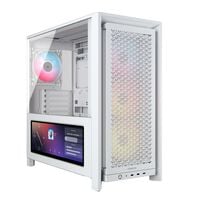 Corsair  FRAME 4000D LCD RS ARGB Premium White CC-9011327-WW (E-ATX ガラス ホワイト) 