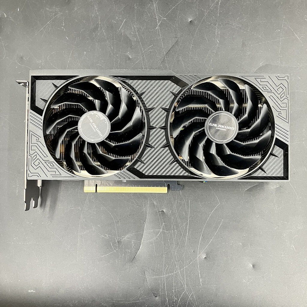 中古 玄人志向 GG-RTX4070-E12GB/DF (RTX4070 12GB) 3120023502
