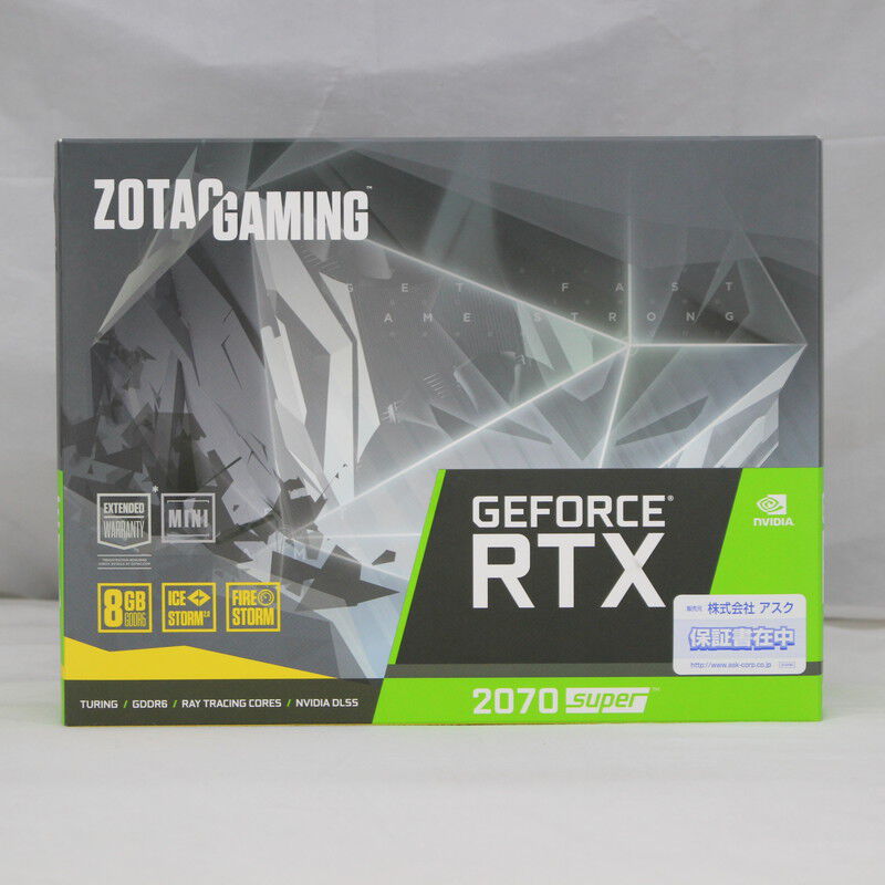 中古 ZOTAC ZOTAC GAMING GeForce RTX 2070 SUPER MINI ZT