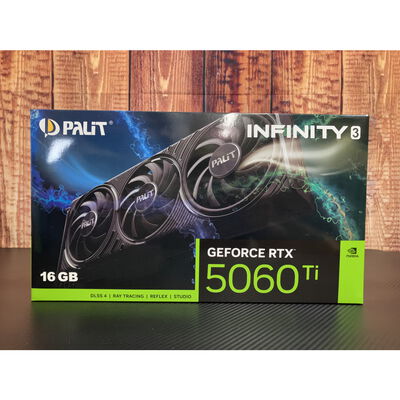 【富士青葉店】中古  Palit NE7506T019T1-GB2061S(RTX5060Ti Infinity3 16G) 178241 
