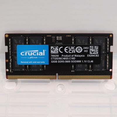 【札幌店】中古  PC5-44800 32GB ノート用(DDR5-5600) 177968 